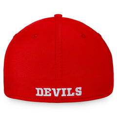 New Jersey Devils Fanatics Core Primary Logo Flex Hat - Red | US 4197818