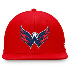 Washington Capitals Fanatics Primary Logo Snapback Hat - Red | US 4197920
