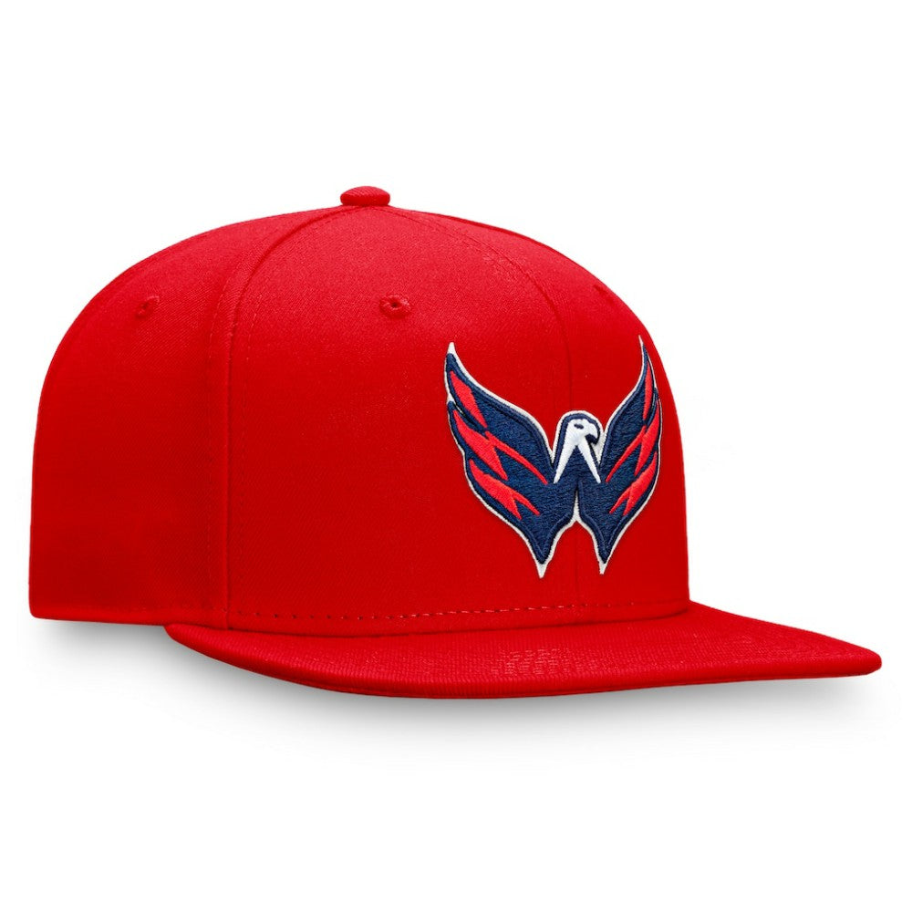 Washington Capitals Fanatics Primary Logo Snapback Hat - Red | US 4197920