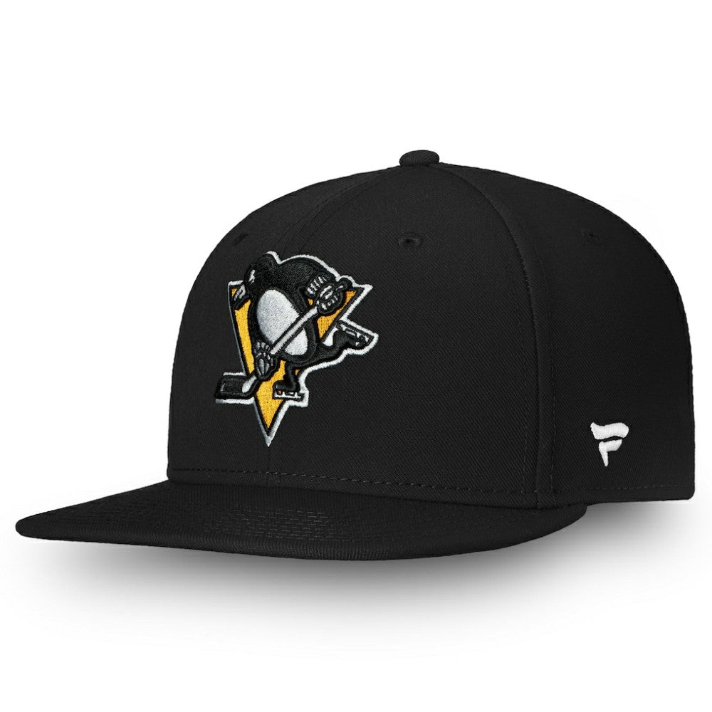 Pittsburgh Penguins Fanatics Primary Logo Snapback Hat - Black | US 4197952
