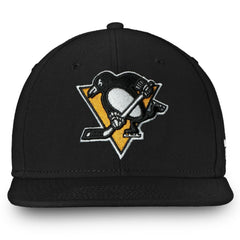 Pittsburgh Penguins Fanatics Primary Logo Snapback Hat - Black | US 4197952