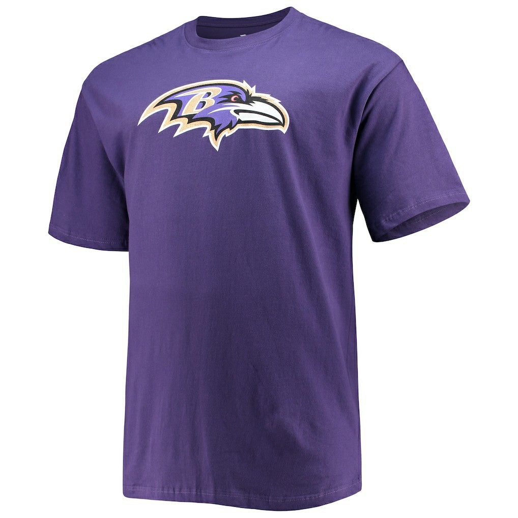 Lamar Jackson Baltimore Ravens Big & Tall Player Name & Number T-Shirt - Purple T-shirts
