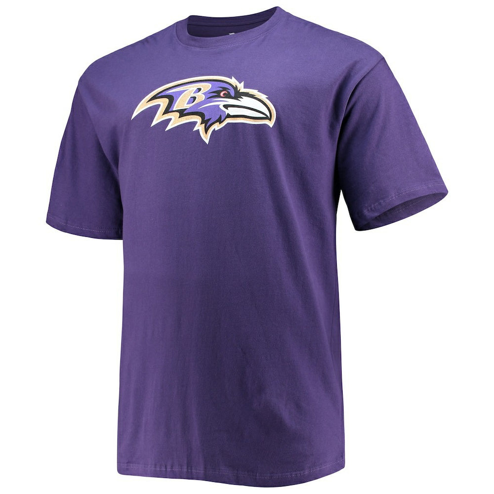 Lamar Jackson Baltimore Ravens Big & Tall Player Name & Number T-Shirt - Purple T-shirts