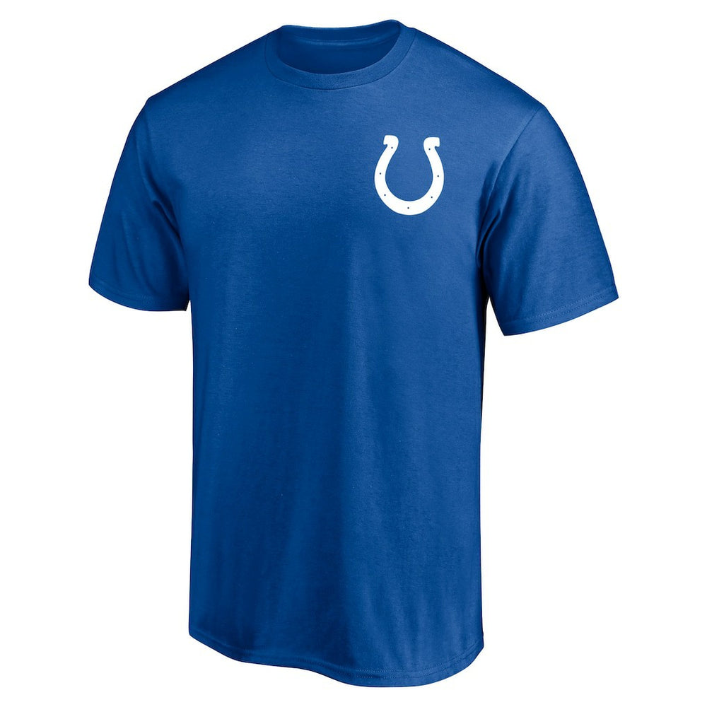 Indianapolis Colts #1 Dad T-Shirt - Royal T-shirts