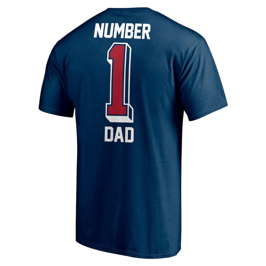 Houston Texans #1 Dad T-Shirt - Navy T-shirts