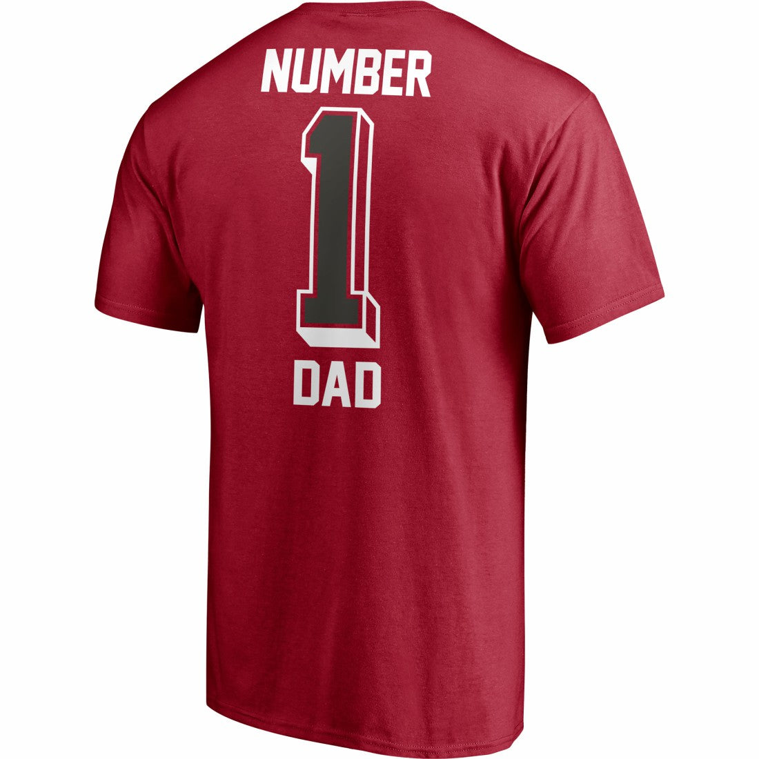 Tampa Bay Buccaneers #1 Dad T-Shirt - Red T-shirts