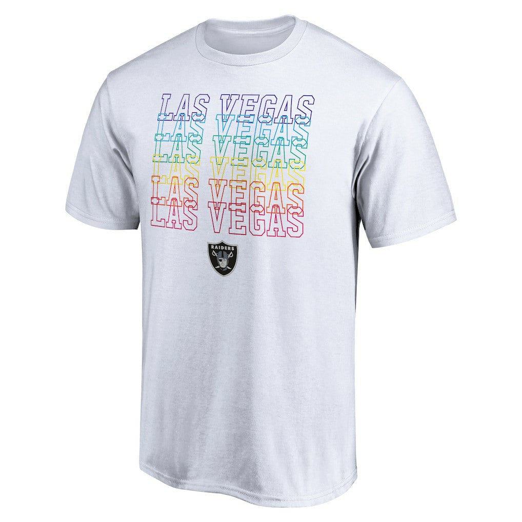 Las Vegas Raiders City Pride T-Shirt - White T-shirts