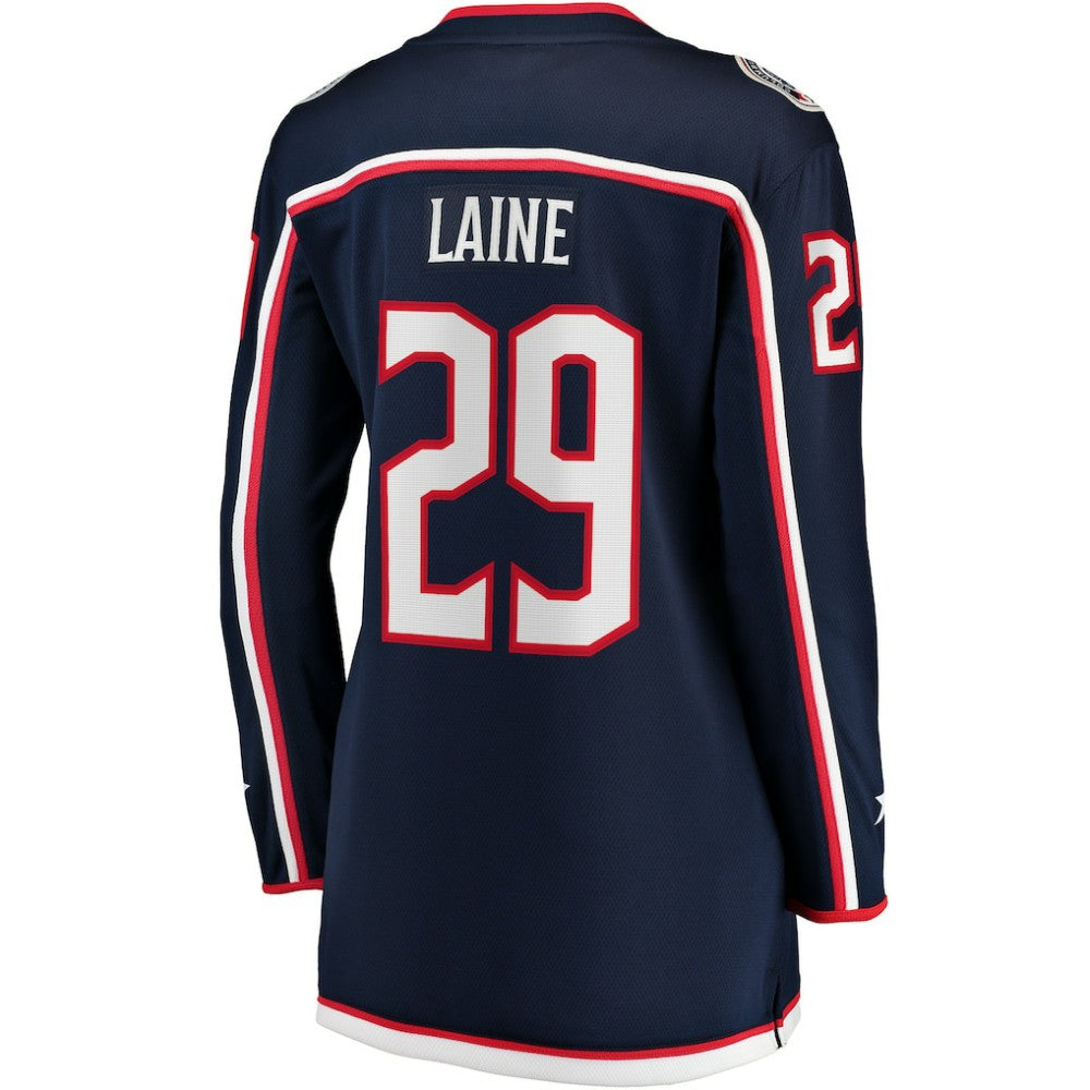 Patrik Laine Columbus Blue Jackets Fanatics Women's Home Breakaway Jersey - Navy | US 4203007
