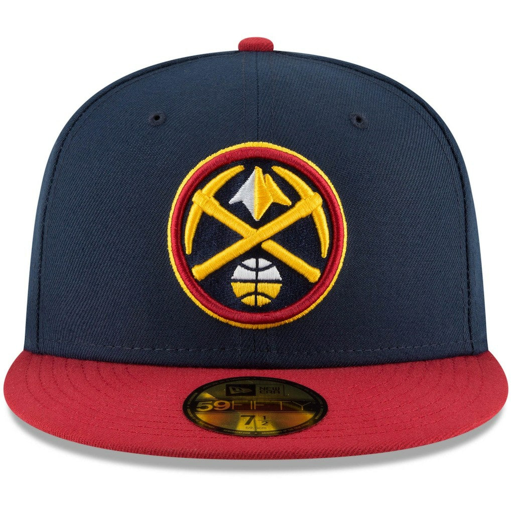 Denver Nuggets 2-Tone 59FIFTY Fitted Hat Navy/Red - New Era outlet