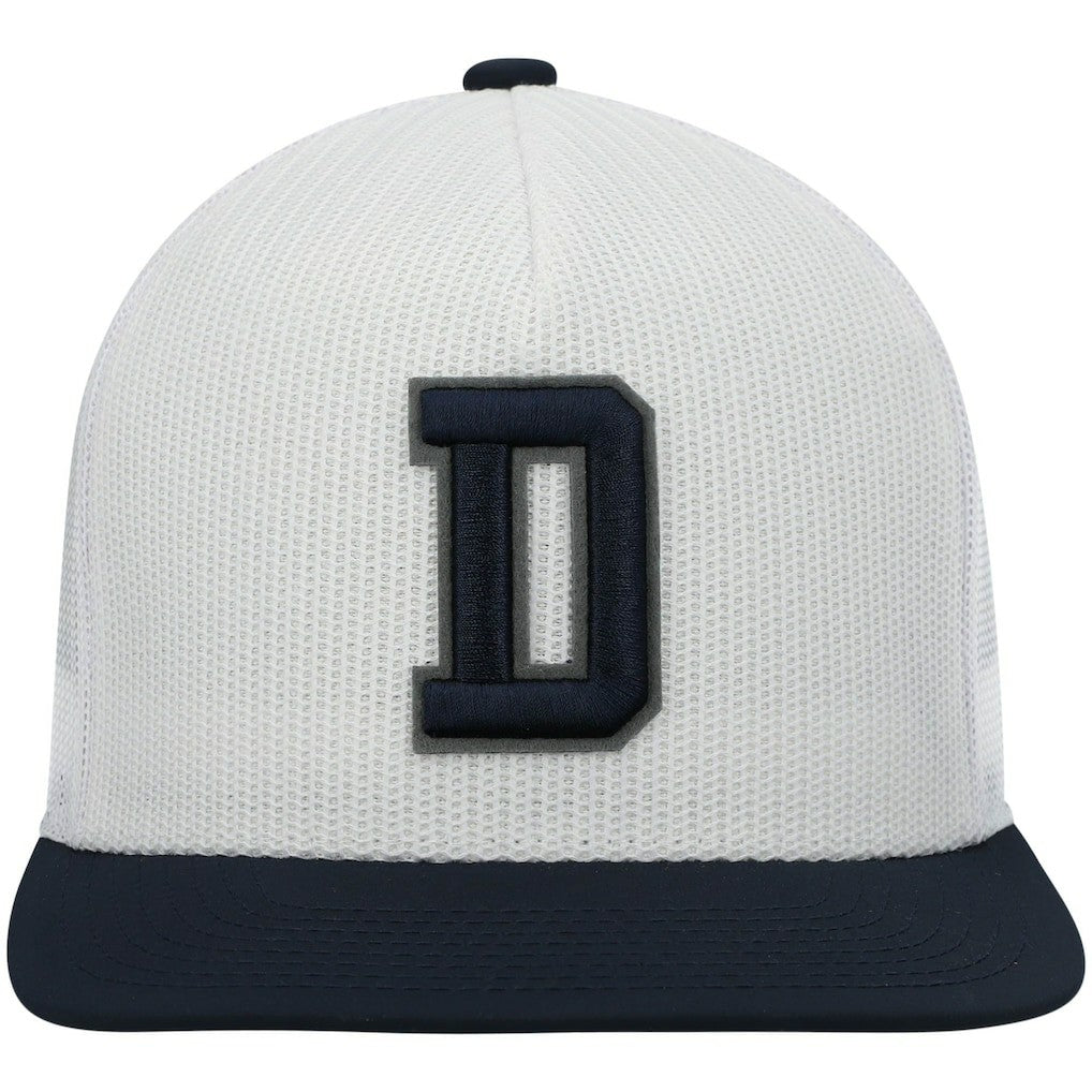 Dallas Cowboys HOOey Logo Snapback Hat - White/Navy Hats