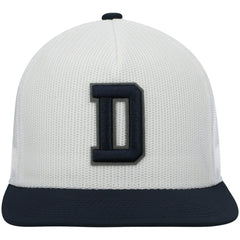 Dallas Cowboys HOOey Logo Snapback Hat - White/Navy Hats