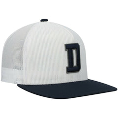 Dallas Cowboys HOOey Logo Snapback Hat - White/Navy Hats