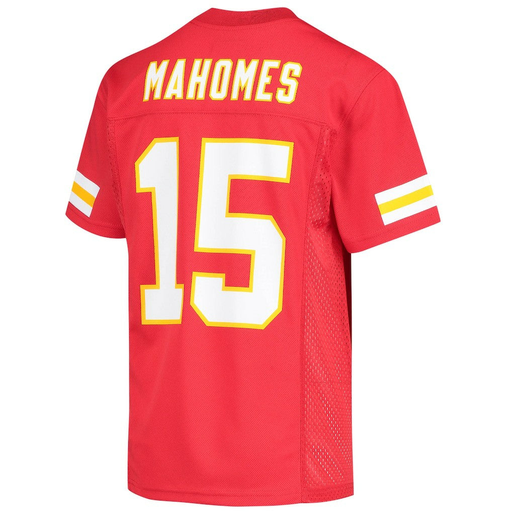 Patrick Mahomes Kansas City Chiefs Youth Replica Player Jersey - Red Jerseys