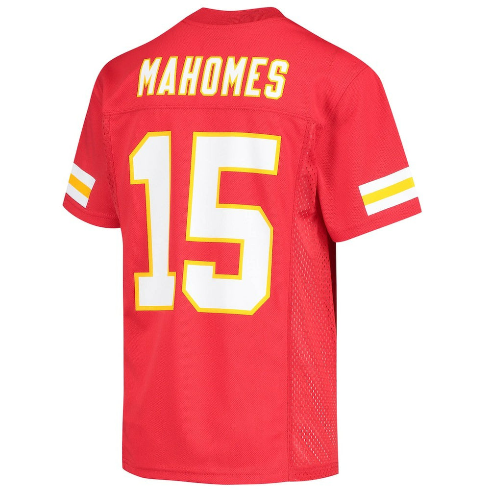 Patrick Mahomes Kansas City Chiefs Youth Replica Player Jersey - Red Jerseys