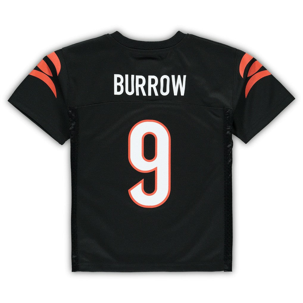 Joe Burrow Cincinnati Bengals Preschool Replica Player Jersey - Black Jerseys
