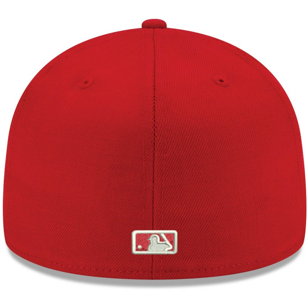 San Francisco Giants New Era White Logo 59FIFTY Fitted Hat - Red Hats