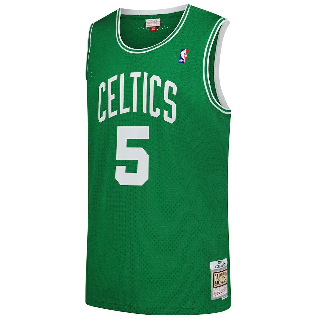 Kevin Garnett Boston Celtics 2007/08 Hardwood Classics Swingman Jersey Kelly Green - Mitchell & Ness