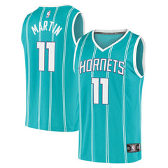 Cody Martin Charlotte Hornets Fast Break Replica Jersey Icon Edition Teal - Fanatics