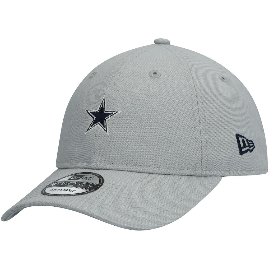 Dallas Cowboys New Era 9TWENTY Adjustable Hat - Gray Hats