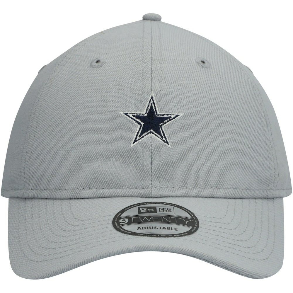 Dallas Cowboys New Era 9TWENTY Adjustable Hat - Gray Hats