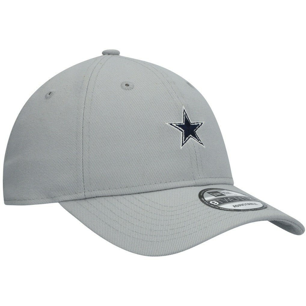 Dallas Cowboys New Era 9TWENTY Adjustable Hat - Gray Hats