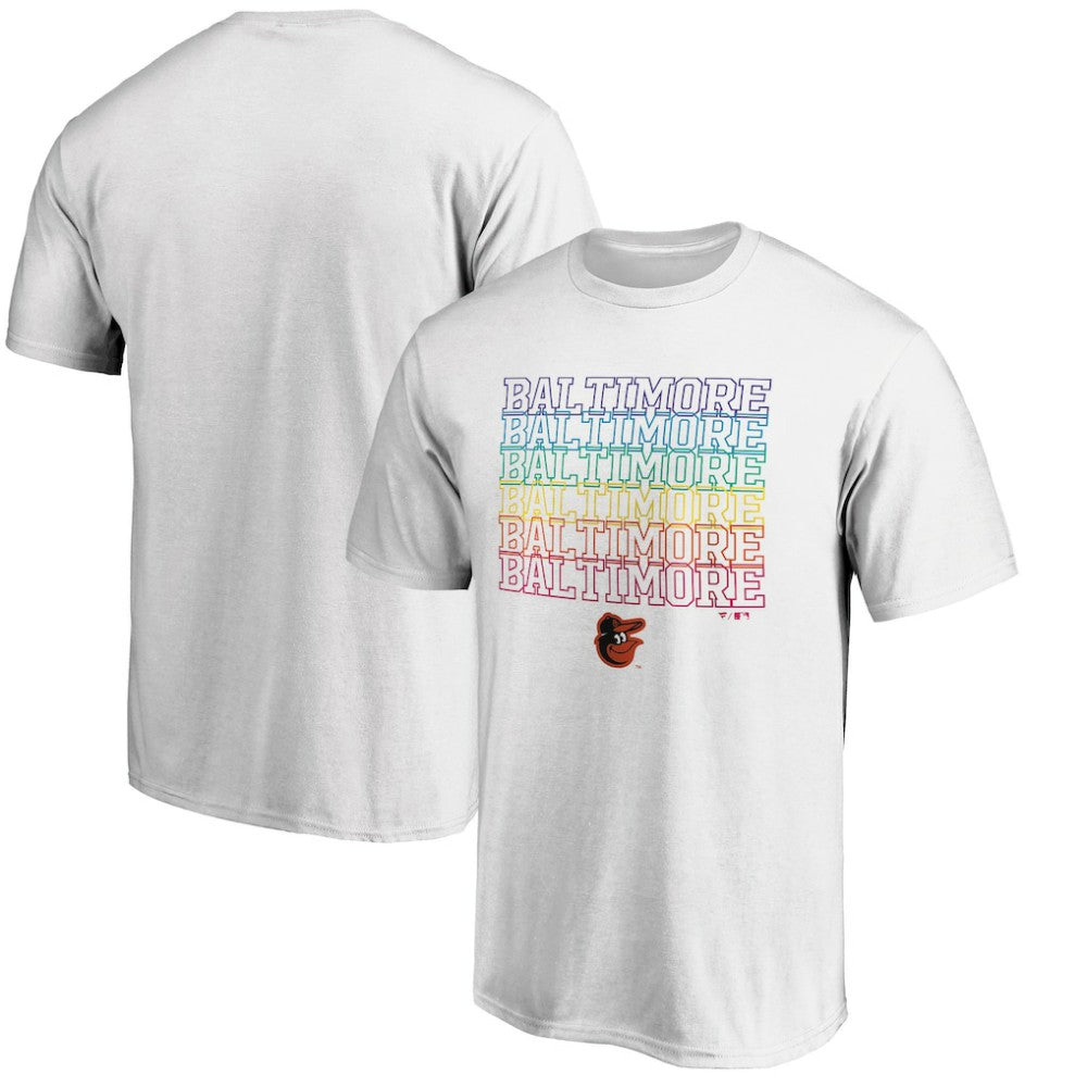 Baltimore Orioles City Pride T-Shirt - White T-shirts