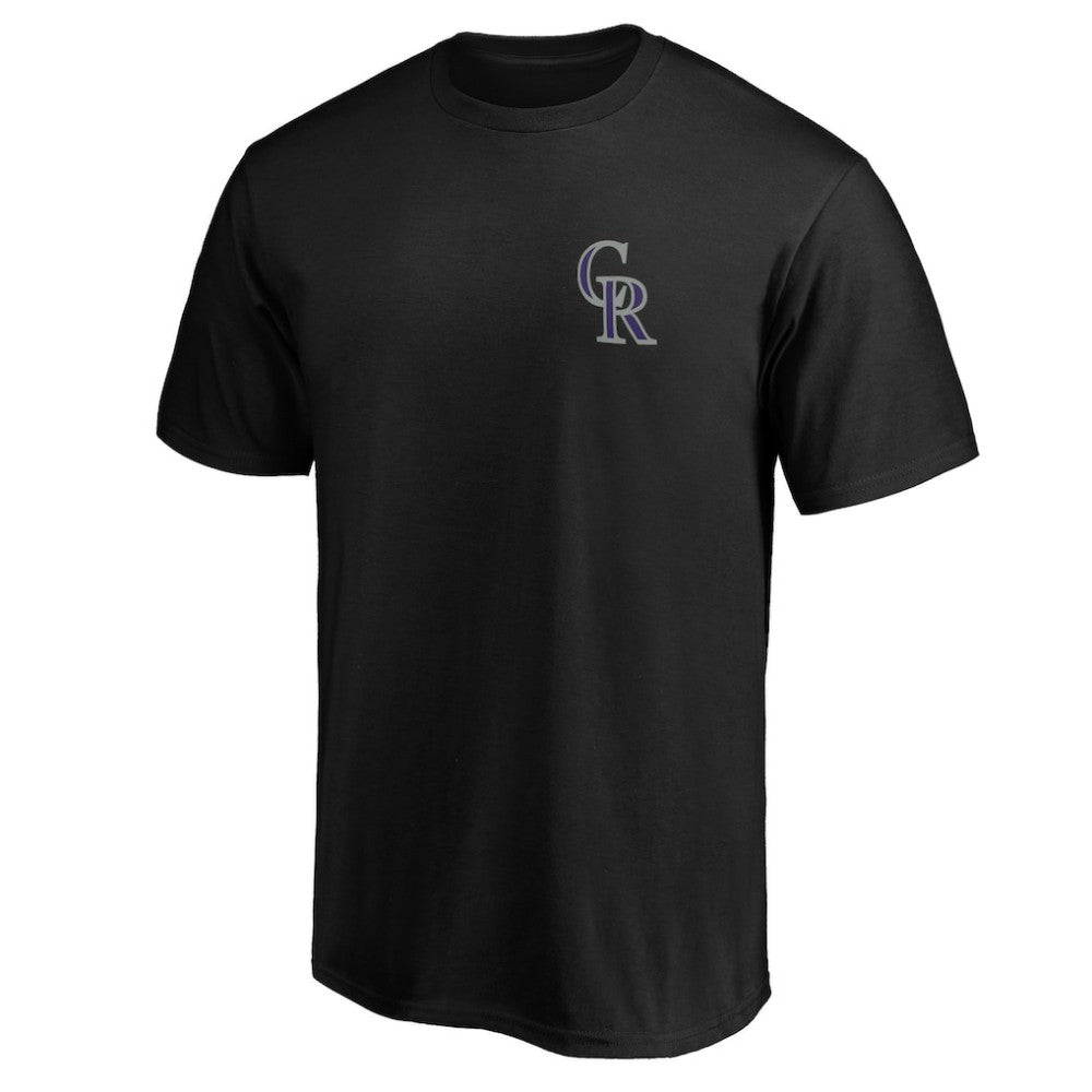Colorado Rockies Number One Dad T-Shirt - Black T-shirts