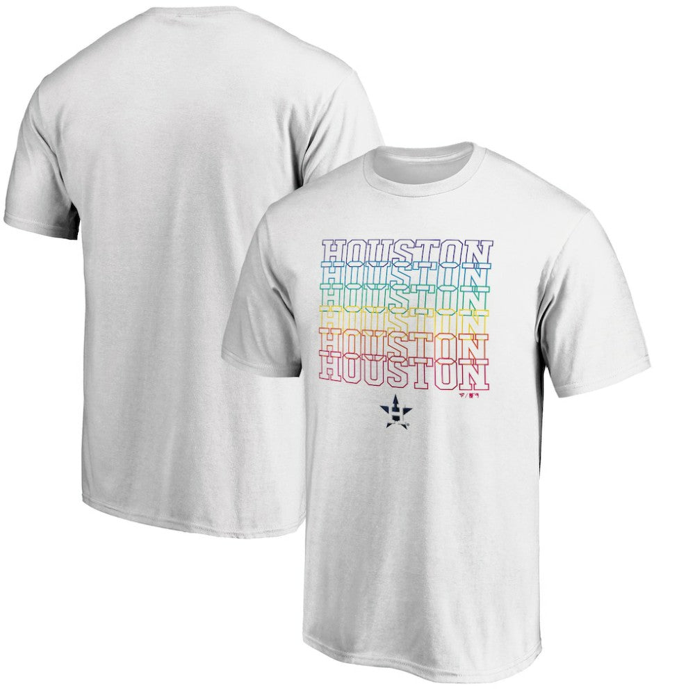 Houston Astros City Pride T-Shirt - White T-shirts