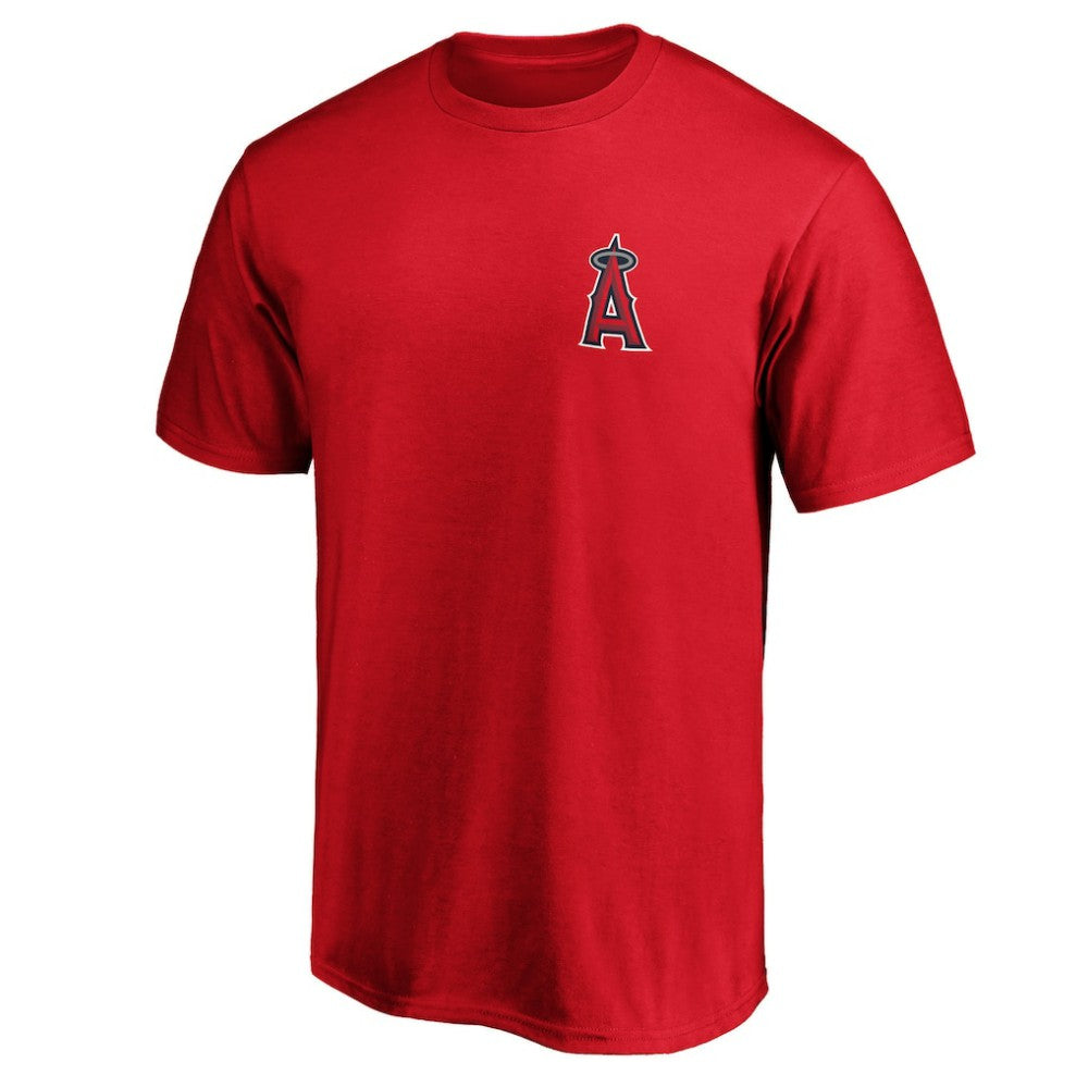 Los Angeles Angels Number One Dad T-Shirt - Red T-shirts