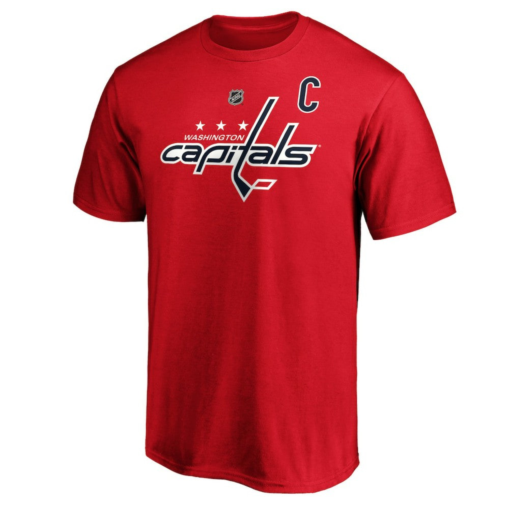 Alexander Ovechkin Washington Capitals Fanatics Big & Tall Captain Patch Name & Number T-Shirt - Red | US 4218048