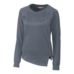 Tennessee Titans Cutter & Buck Women's Jackson Pullover Sweatshirt - Heathered Navy Pullover