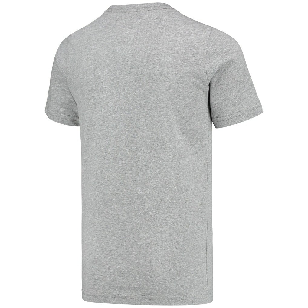 Isiah Thomas Detroit Pistons Youth Hardwood Classics King of the Court Player T-Shirt Gray - Mitchell & Ness