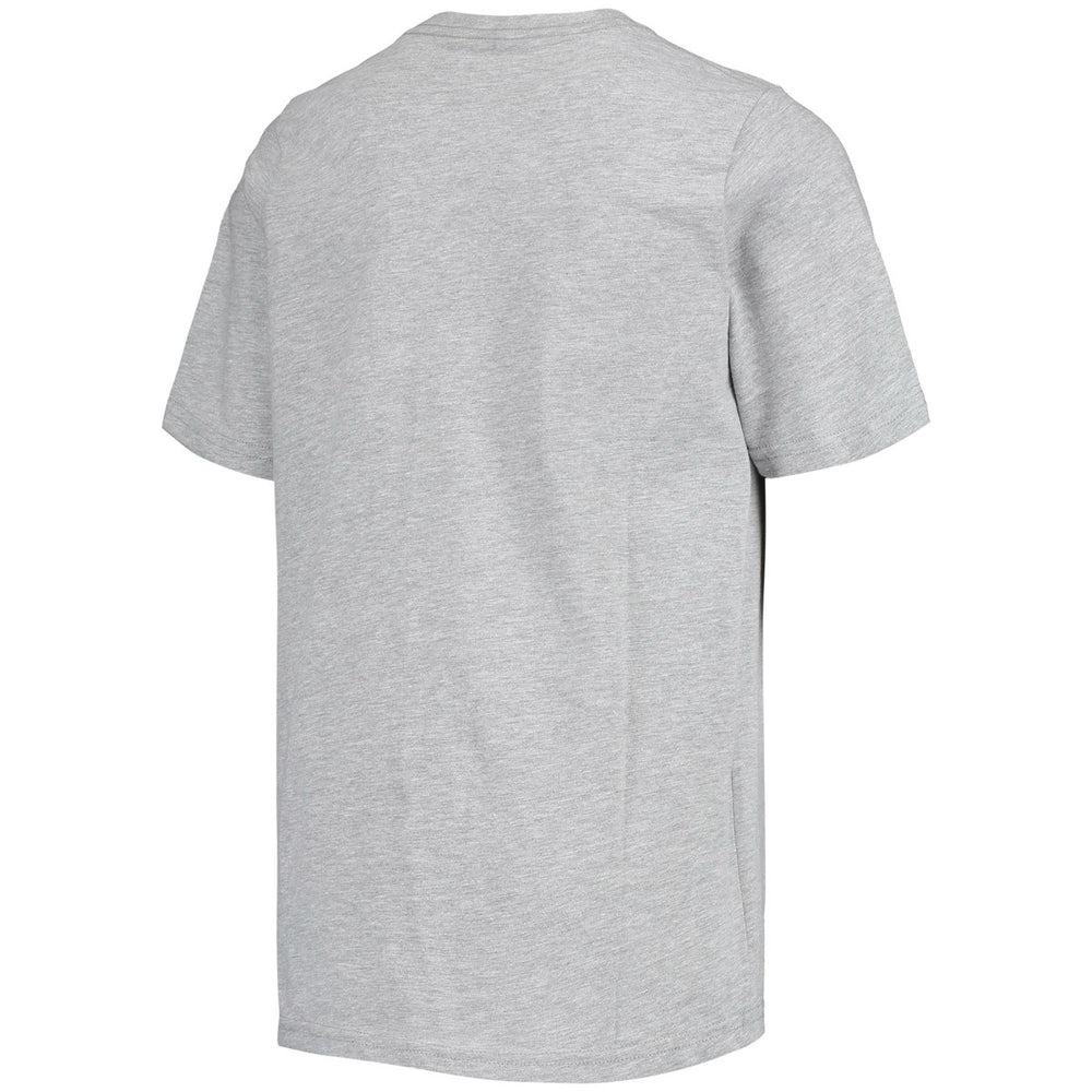 John Stockton Utah Jazz Youth Hardwood Classics King of the Court Player T-Shirt Gray - Mitchell & Ness