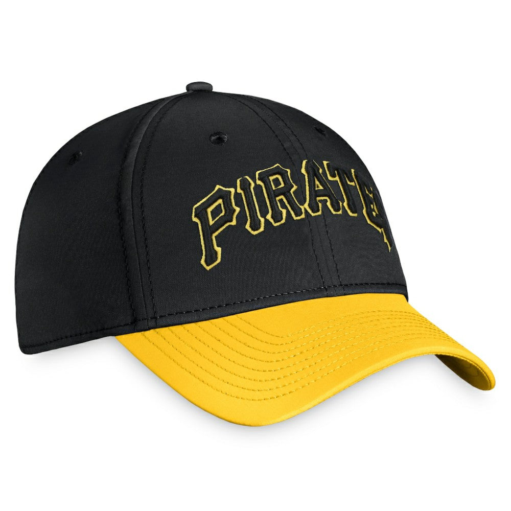 Pittsburgh Pirates Fanatics Core Flex Hat - Black/Gold Hats