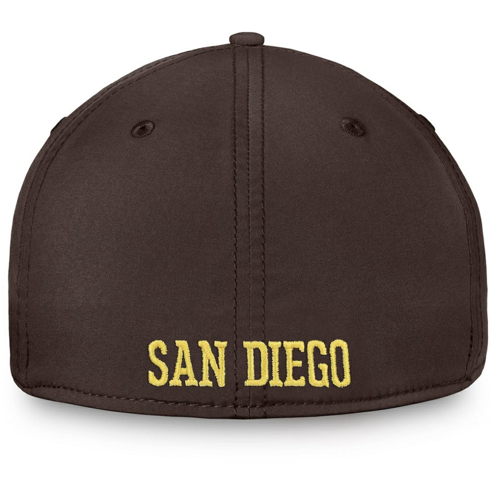 San Diego Padres Fanatics Core Flex Hat - Brown Hats