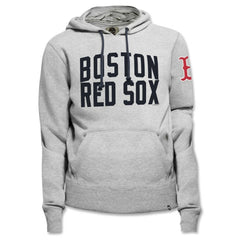 Boston Red Sox '47 Gamebreak Cross Check Pullover Hoodie - Gray Hoodies
