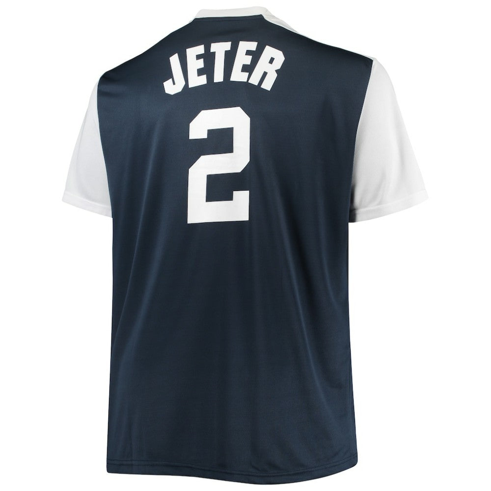 Derek Jeter New York Yankees Cooperstown Collection Replica Player Jersey - Navy/White Jerseys