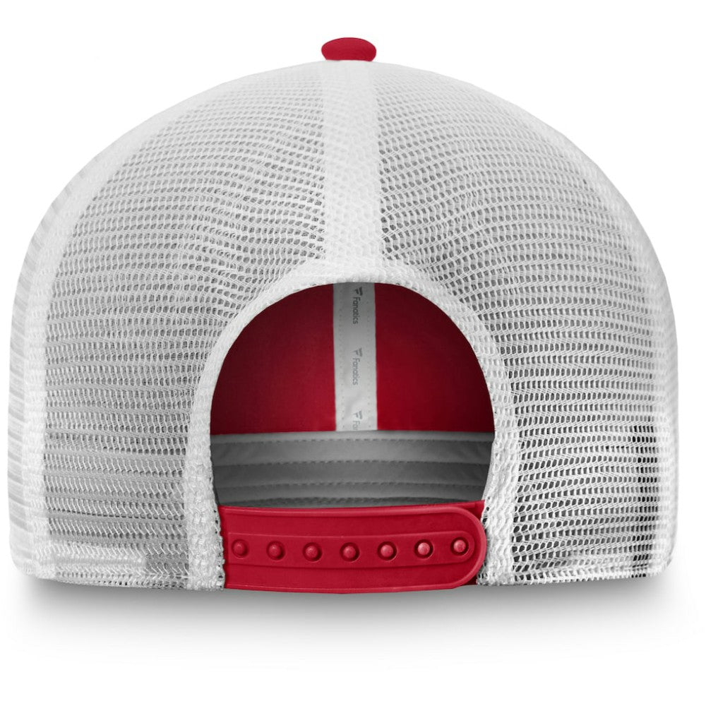 Washington Nationals Fanatics Team Core Unstructured Trucker Adjustable Hat - Red/White Hats