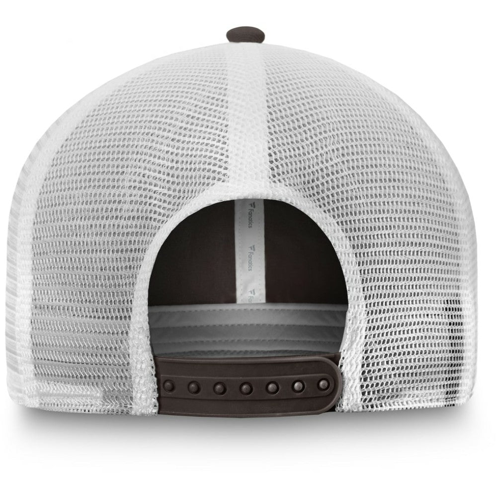 San Diego Padres Fanatics Team Core Unstructured Trucker Adjustable Hat - Brown/White Hats
