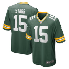 Bart Starr Green Bay Packers Retired Player Game Jersey - Green Jerseys