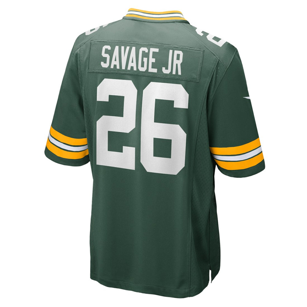 Darnell Savage Jr. Green Bay Packers Game Team Jersey - Green Jerseys