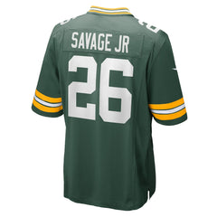Darnell Savage Jr. Green Bay Packers Game Team Jersey - Green Jerseys
