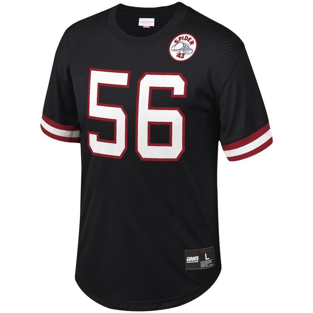 Lawrence Taylor New York Giants Retired Player Name & Number Mesh Top - Black Tops