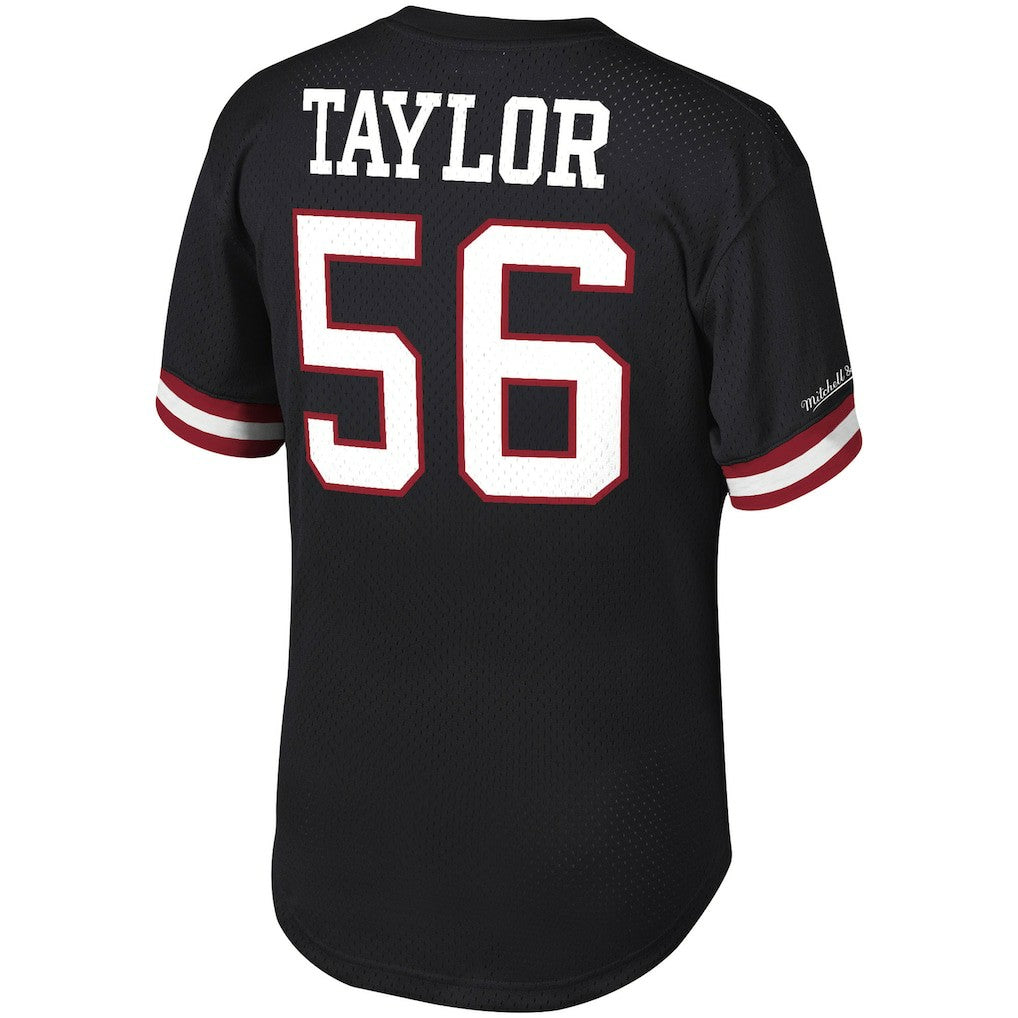 Lawrence Taylor New York Giants Retired Player Name & Number Mesh Top - Black Tops