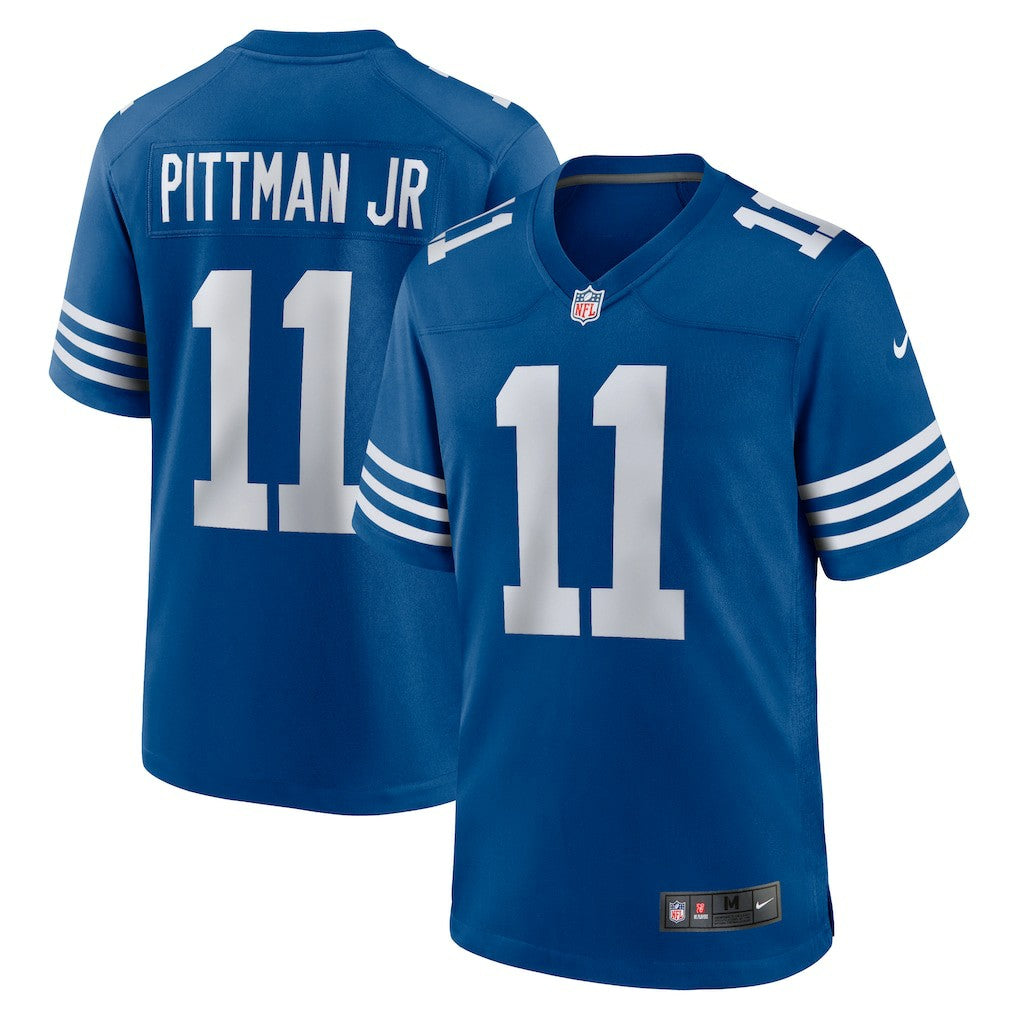 Michael Pittman Jr. Indianapolis Colts Alternate Game Jersey - Royal Jerseys