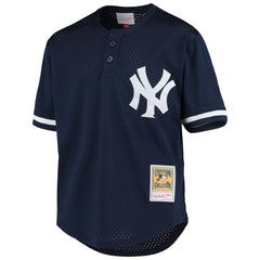 Derek Jeter New York Yankees Mitchell & Ness Youth Cooperstown Collection Mesh Batting Practice Jersey - Navy Jerseys
