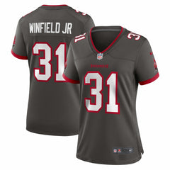 Antoine Winfield Jr. Tampa Bay Buccaneers Women's Game Jersey - Pewter Jerseys