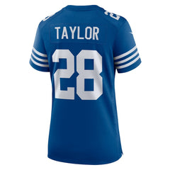 Jonathan Taylor Indianapolis Colts Women's Alternate Game Jersey - Royal Jerseys