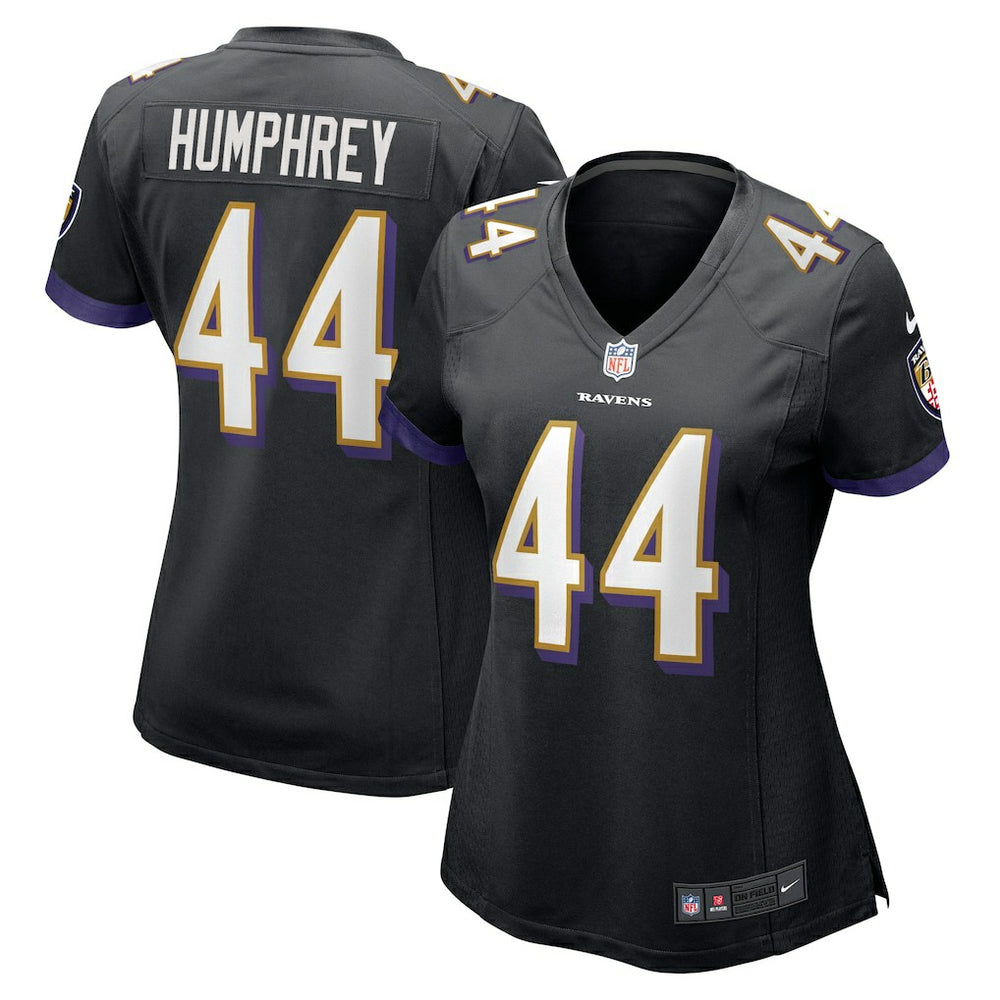 Marlon Humphrey Baltimore Ravens Women's Game Jersey - Black Jerseys