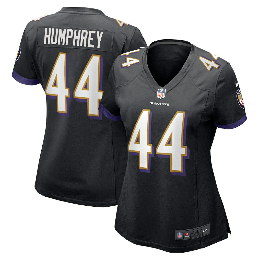 Marlon Humphrey Baltimore Ravens Women's Game Jersey - Black Jerseys